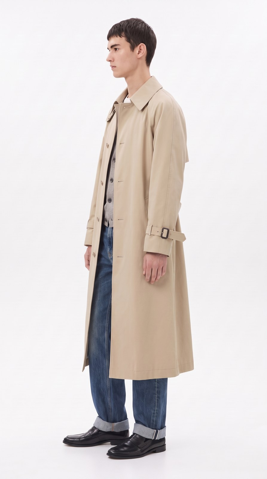 Side view of fashion look 1